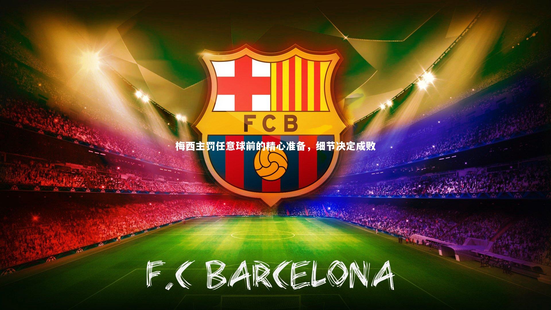 梅西主罚任意球前的精心准备，细节决定成败